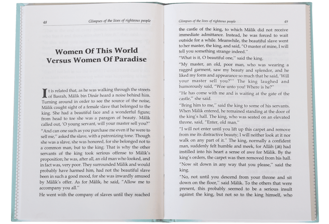 Glimpses of the Lives of Righteous People